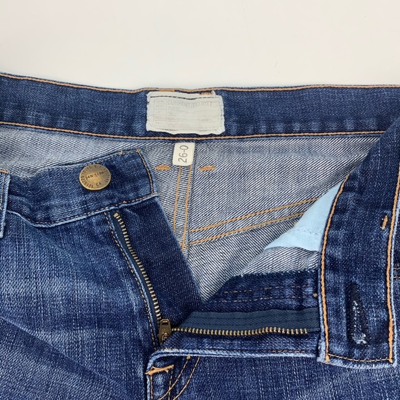 Current Ellito High Rise Shorts Denim Cut off  26 - Picture 4 of 9